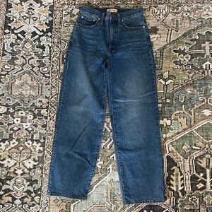 Madewell Perfect Vintage Wide Leg Crop Jeans